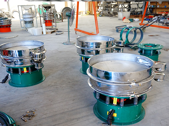 振动筛生产车间